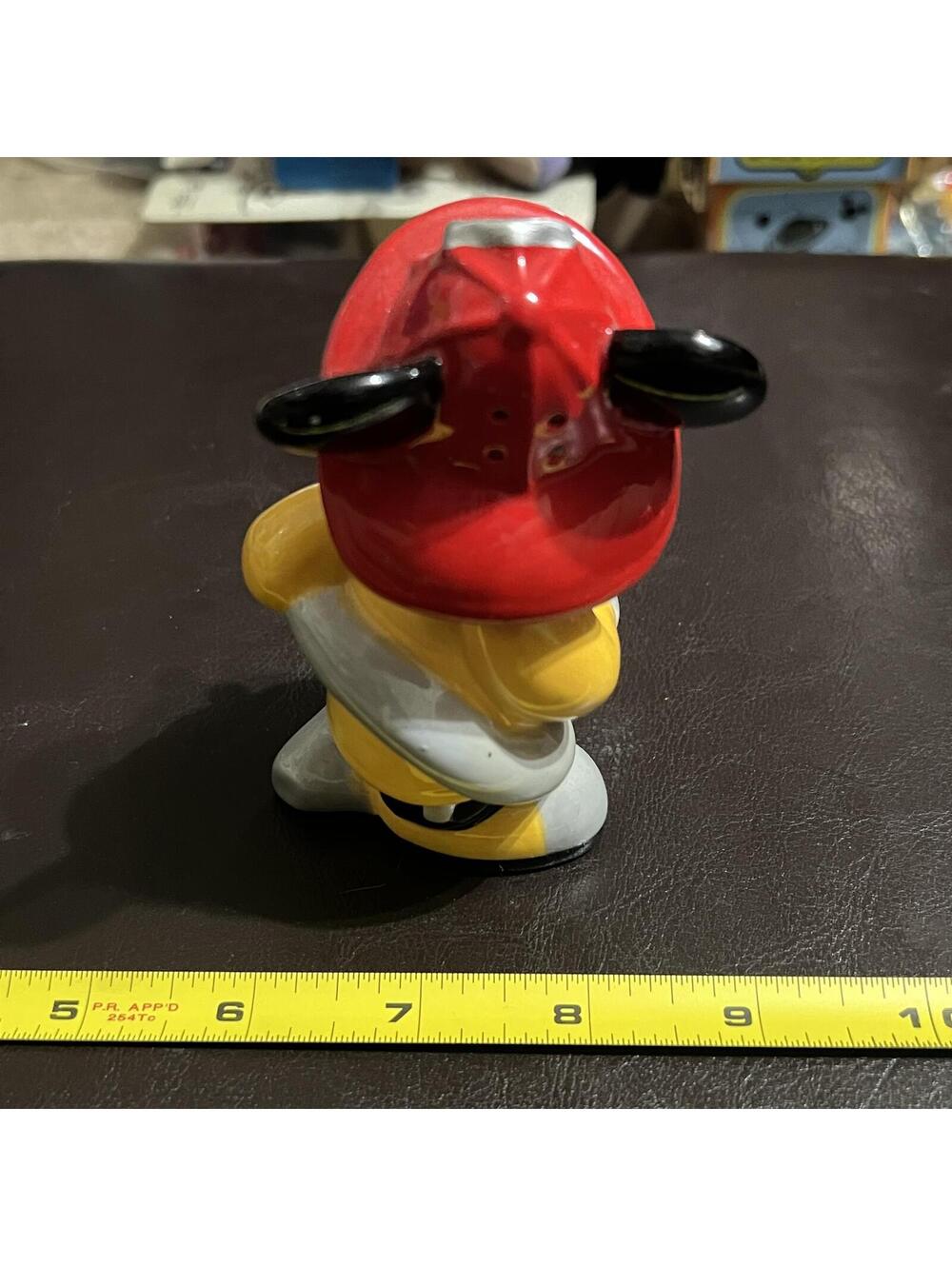 Disney Mickey Mouse & Pluto Firefighter Ceramic Figurine Set - Picture 3 of 9